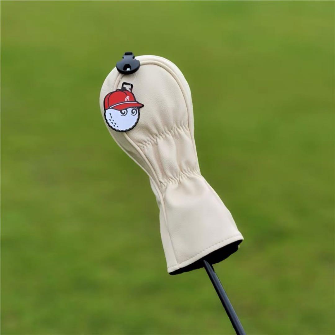 【大人気値下げ３点セット】Malbon Golfマルボンカバークリーミーホワイト