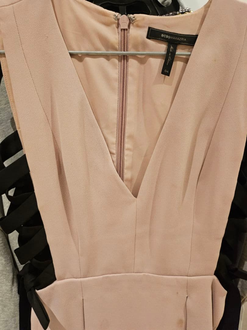 BCBGMAXAZRIA ノースリーブワンピース 04 ピンク