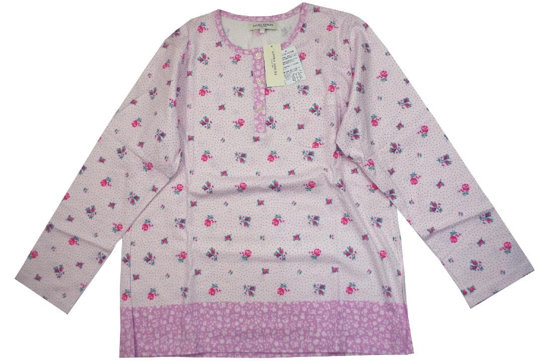 【新品】LAURA ASHLEYローラアシュレイ　パジャマ（L）ナイガイ製