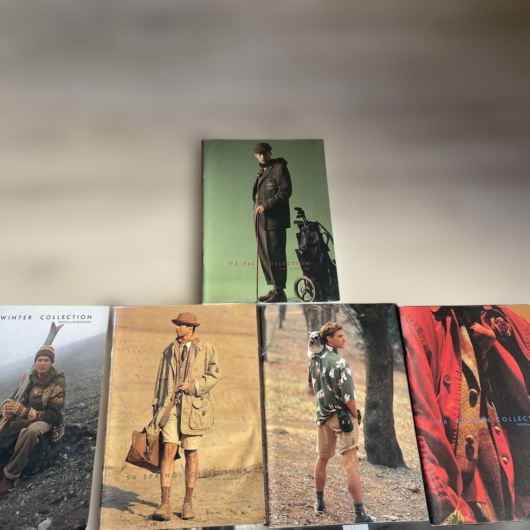 ピンクハウスカールヘルム95年96年97年 ファッションカタログ10冊セット