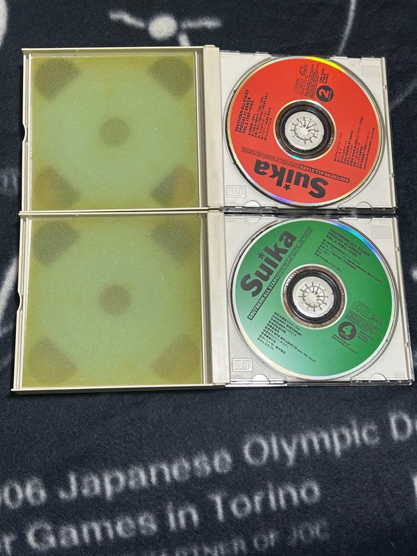 サザンオールスターズ　ベスト４枚組CD SUIKA 缶 オリジナルグッズ付