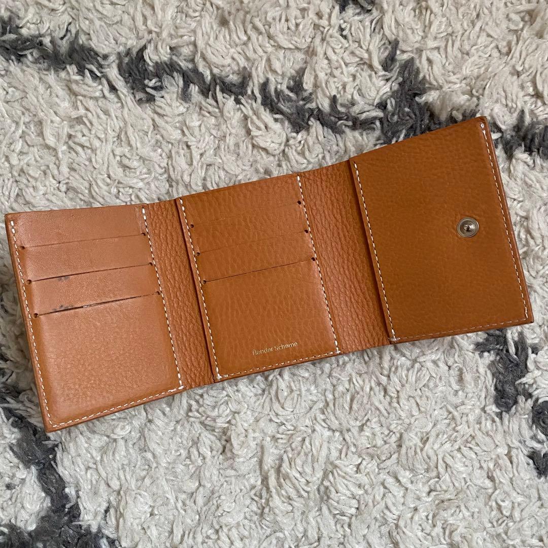 即完品♡極美品♡ エンダースキーマ Trifold Wallet 付属品完備♡