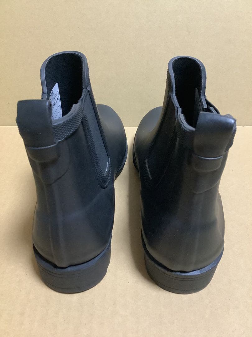 AIGLE エーグル　レインブーツ　38(24cm) ブラック