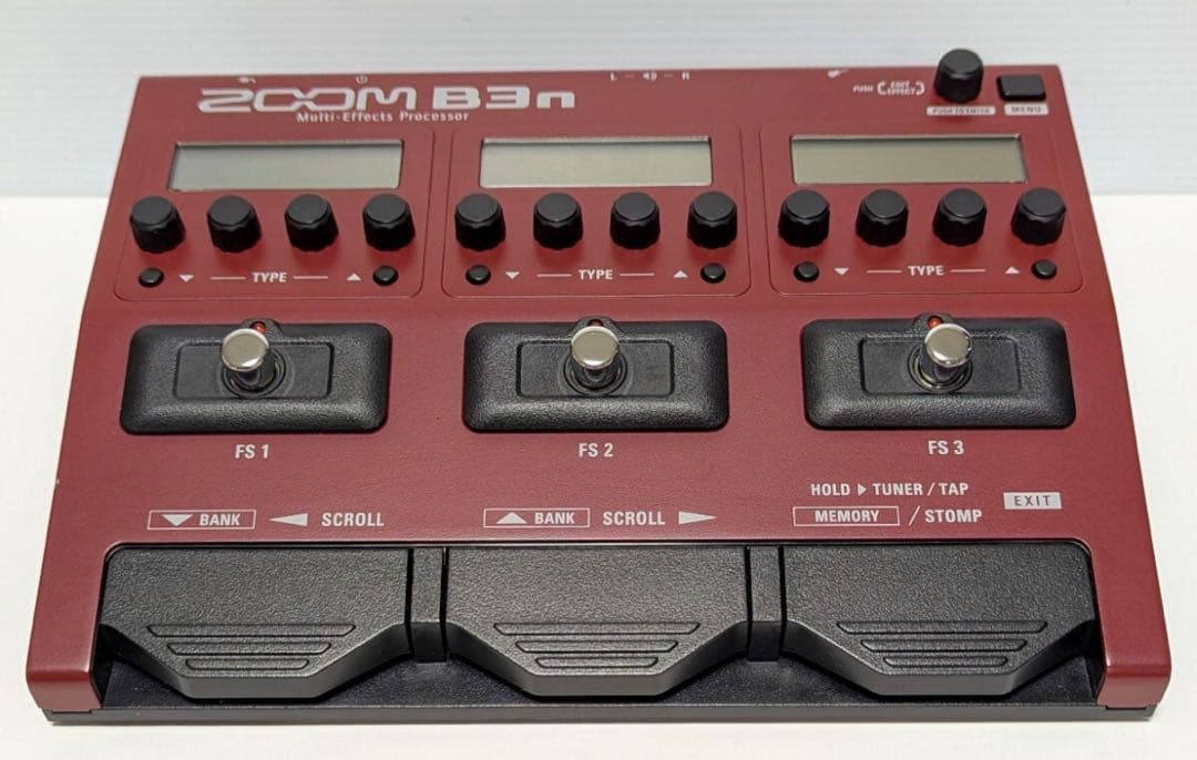 ZOOM B3n ズーム ベース用マルチエフェクター 状態良好です‼️