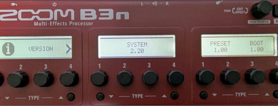 ZOOM B3n ズーム ベース用マルチエフェクター 状態良好です‼️