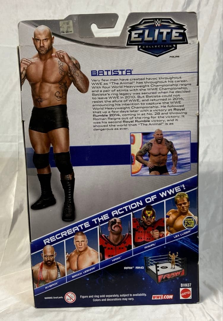WWEエリートコレクション 30 アクション・フィギュア　バディスタ