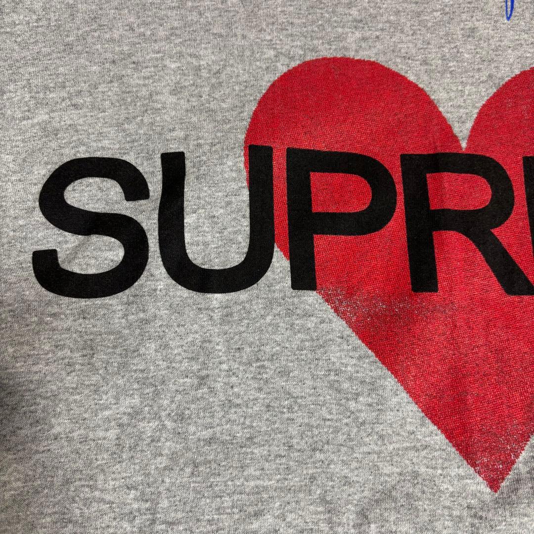 n*a様 Supreme Announcing Tee 25SS グレー　サイズ