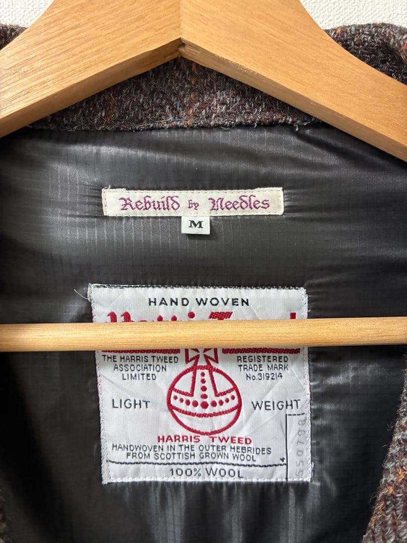s*様 Rebuild by Needles Tweed Jacket