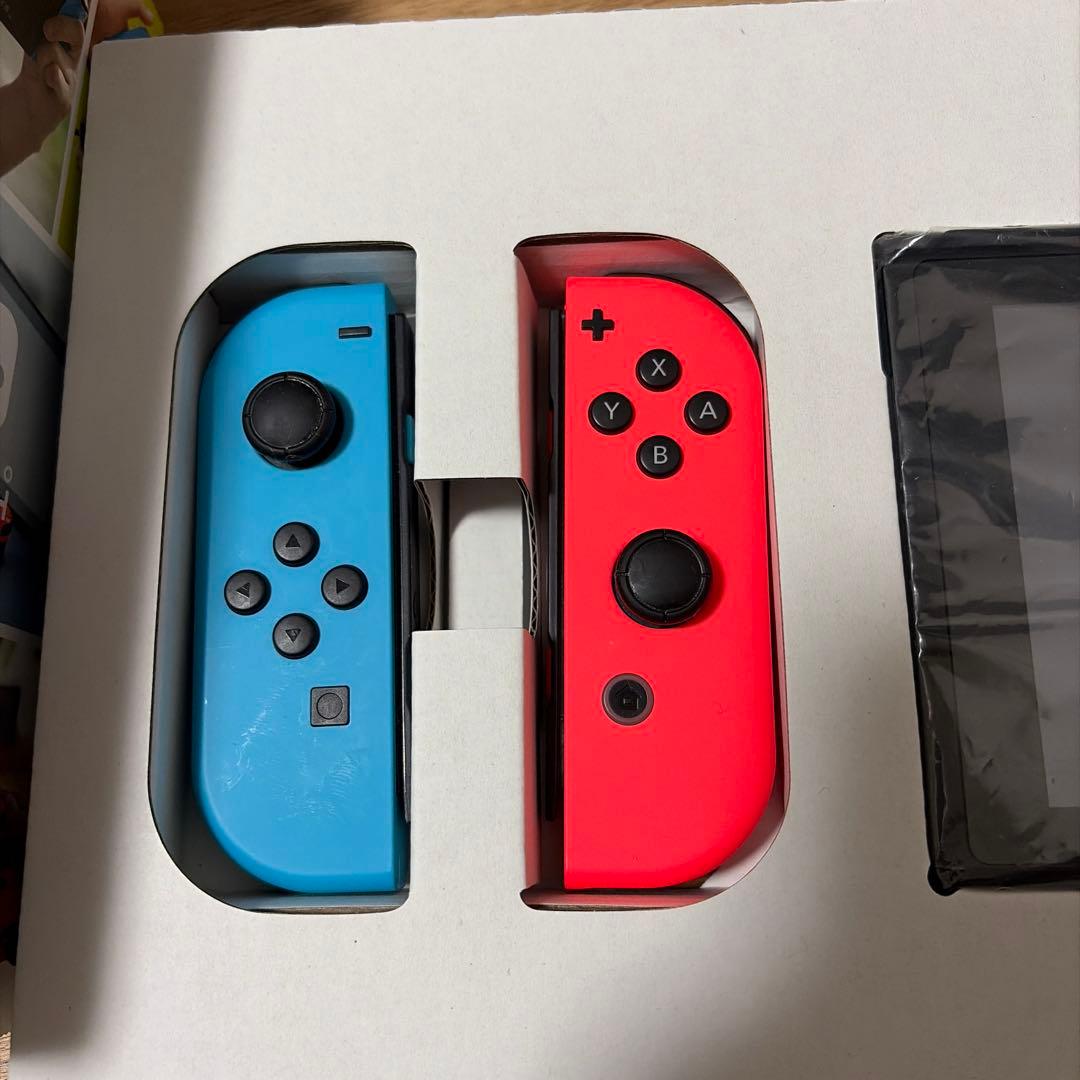 Nintendo Switch 本体　Joy-Con 2セット　箱完備