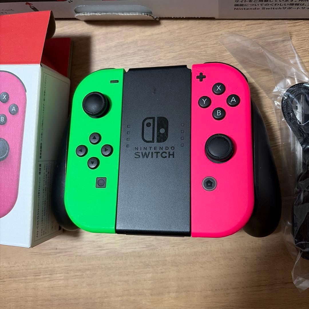 Nintendo Switch 本体　Joy-Con 2セット　箱完備