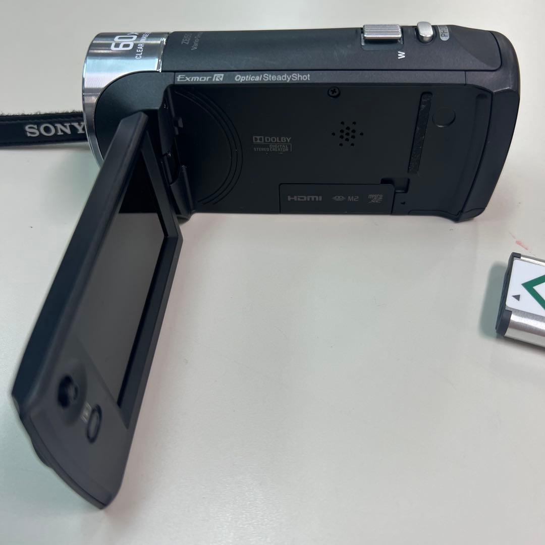 匿名配送‼️美品‼️SONY HDR-CX470 ブラック　内臓バッテリー充電器付き