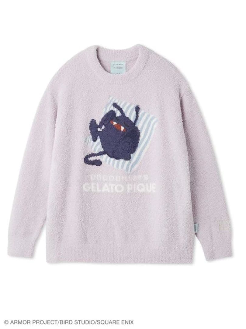 GELATO PIQUE ドラクエベビモコプルオーバー&ボーダーロングパンツ