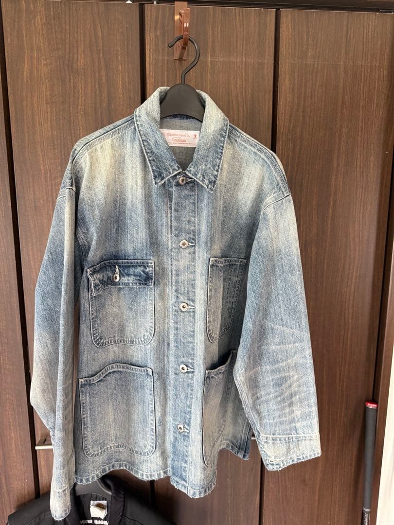 UNIVERSAL OVERALL デニムカバーオール L