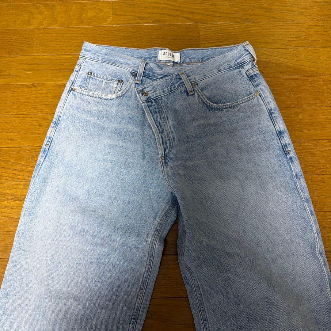 【AGOLDE/エーゴールドイー】CRISS CROSS DENIM 28