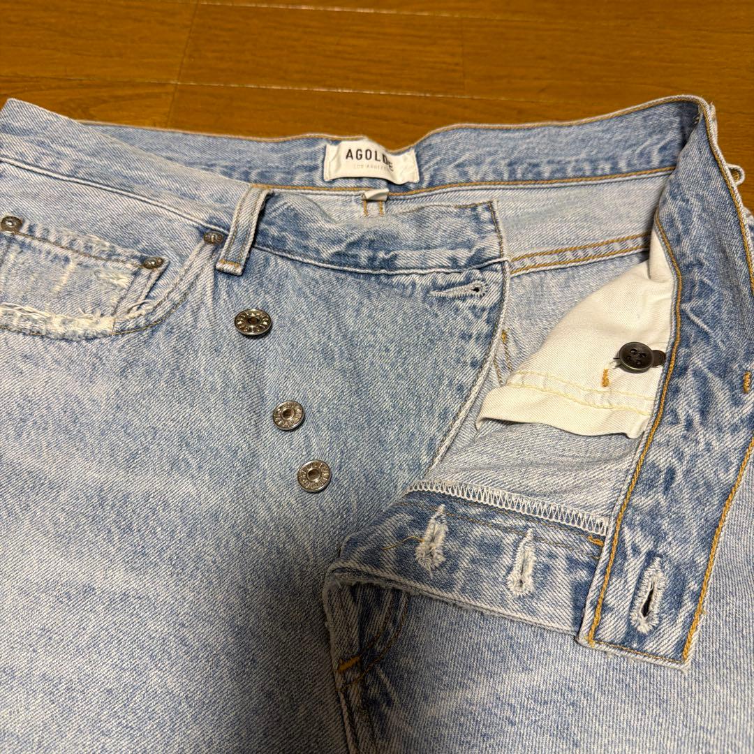 【AGOLDE/エーゴールドイー】CRISS CROSS DENIM 28