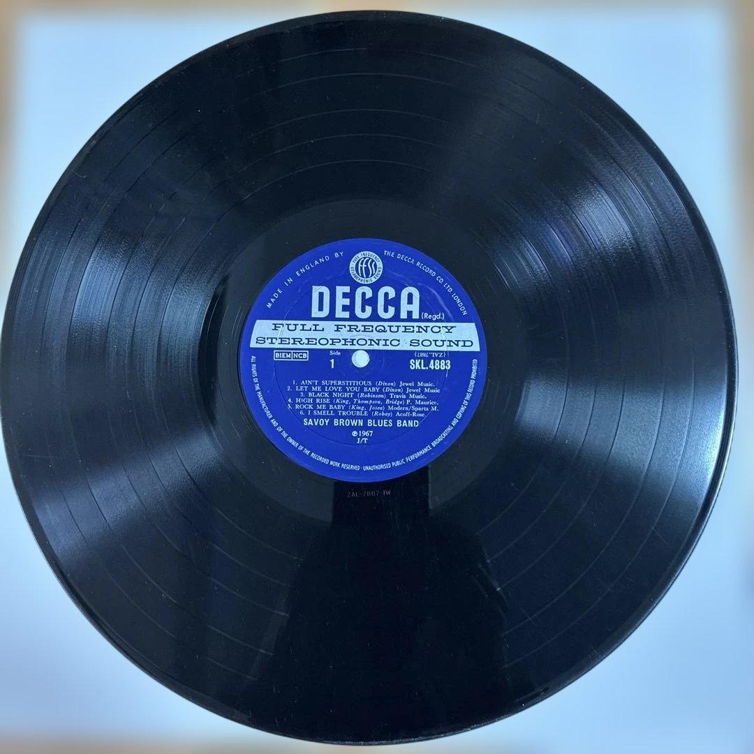 サヴォイブラウン 名盤 レコード シェィクダウン UKオリジナル盤