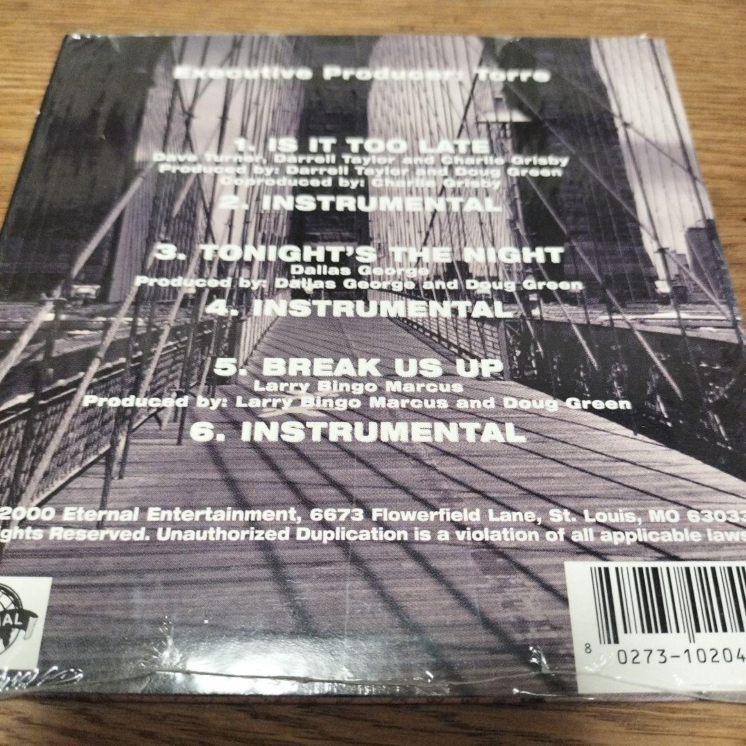 洋楽 Torre Is It Too Late EP 2000 R&B