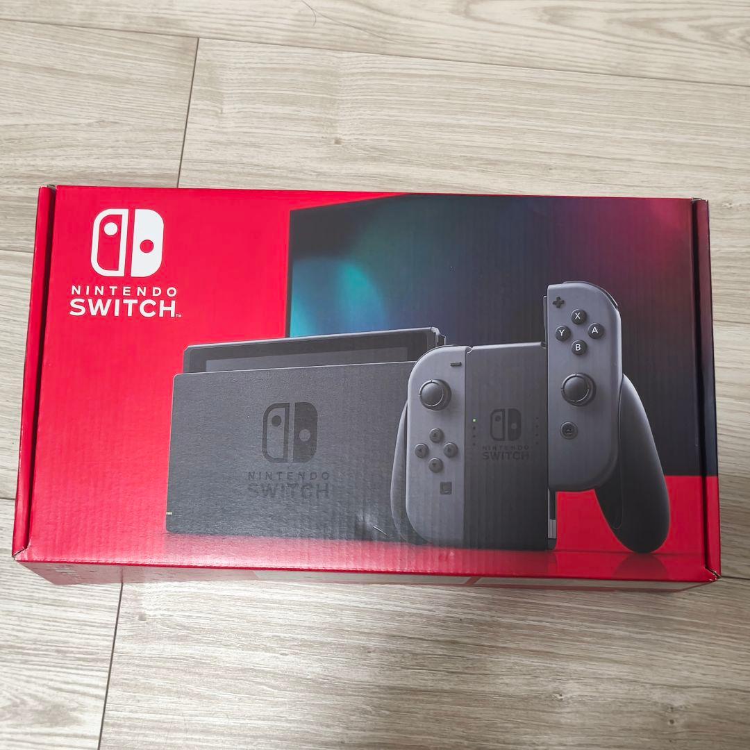 Nintendo Switch 本体セット グレー HAD-S-KAAAA 箱付