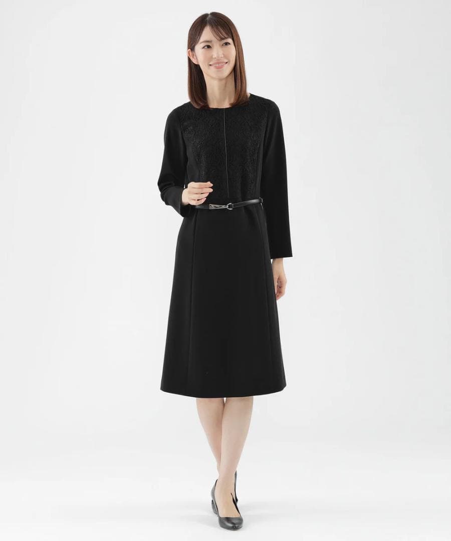 タグ付き新品 トランスワーク【ウォッシャブル】ワンピース ¥39,600
