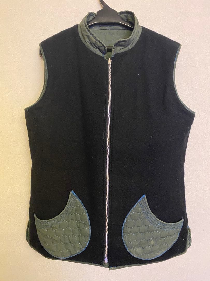 TURTLE  NAMALiキルティングリバーシブルベストXL