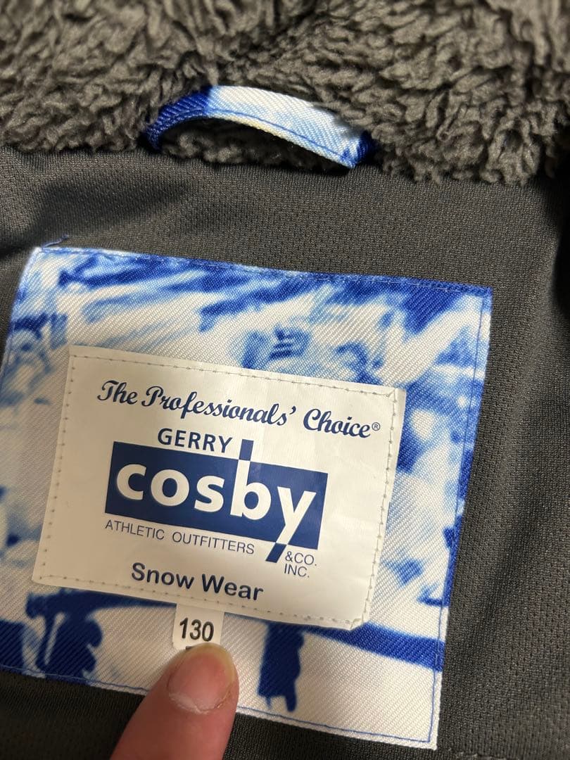 cosby スキーウェアセット　130 HEADヘルメット　ゴアテックス