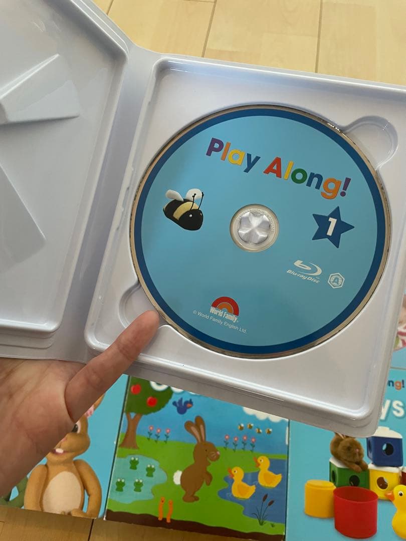 DWE Play Along! DVD CD 絵本セット歌詞入りガイドブック