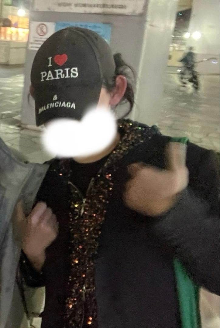 カ*ル様 balenciaga paris キャップ