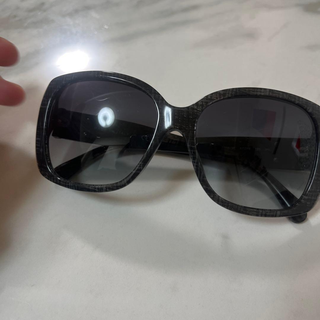 Chanel キャットアイ サングラス ブラック