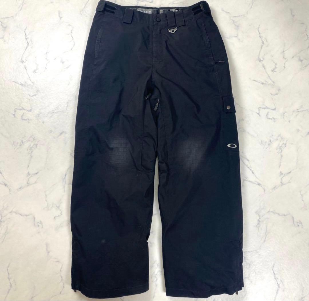 オークリー アーカイブ 00s ボードウェア ロゴプリント BAGGY FIT