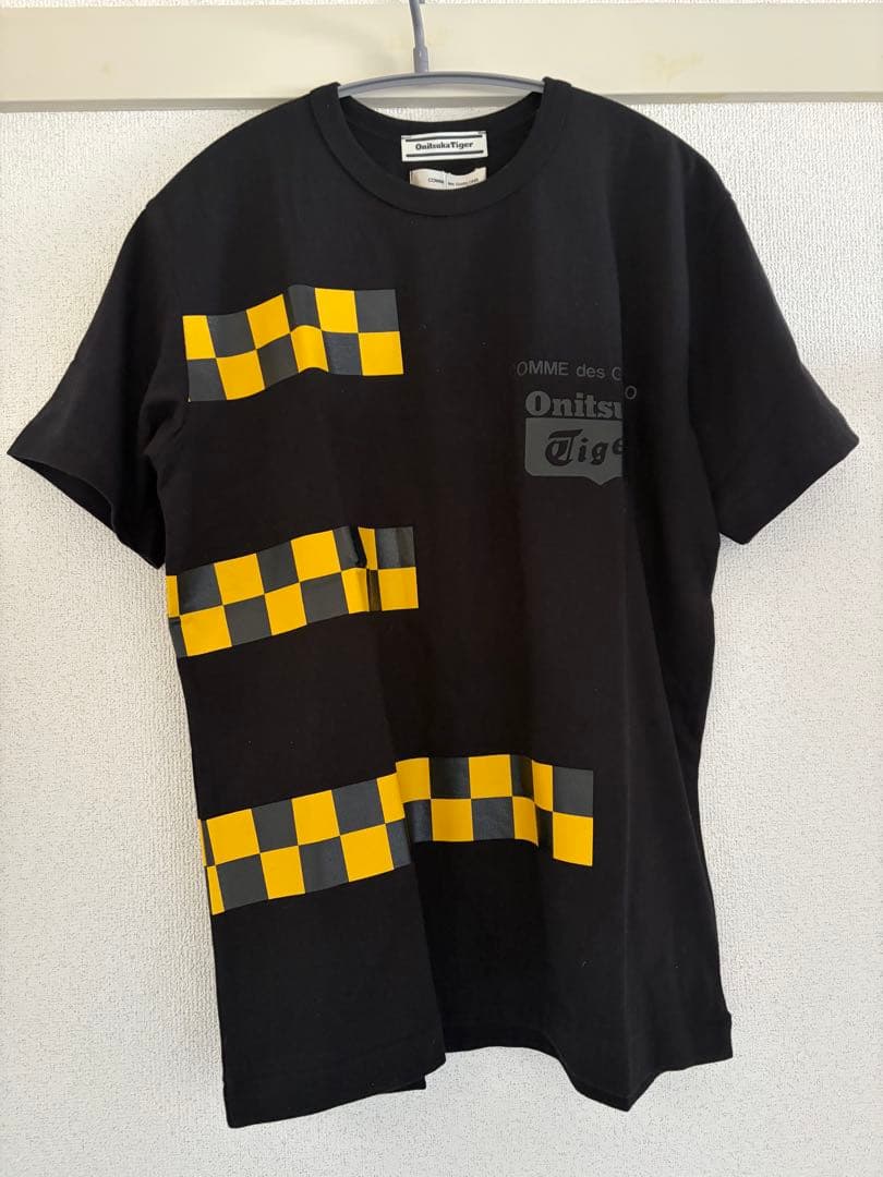 Onitsuka Tiger チェック柄 Tシャツ　ギャルソンコラボ