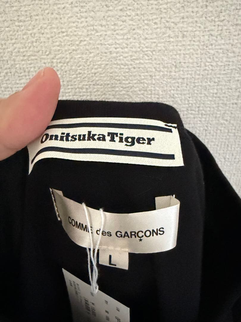 Onitsuka Tiger チェック柄 Tシャツ　ギャルソンコラボ