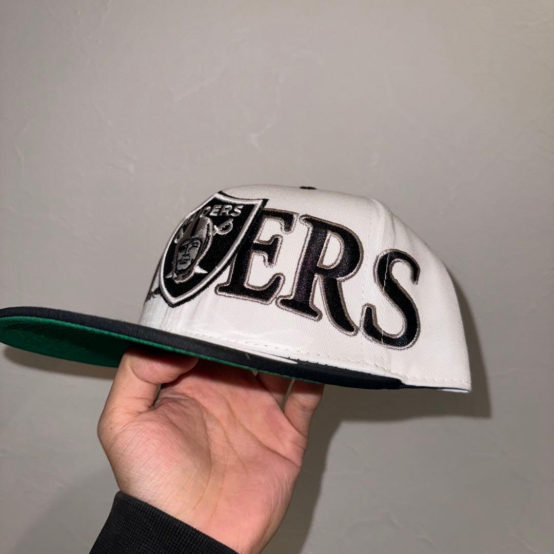 NFL レイダース 刺繍キャップ