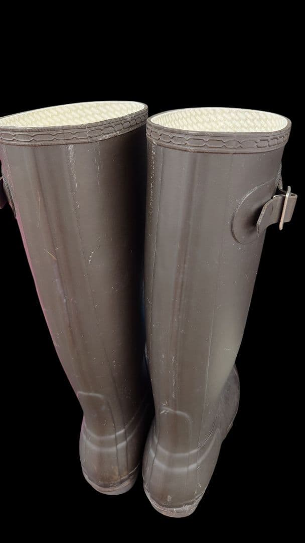 G1267-10■ハンター ロング レインブーツ 24cm ブラウン