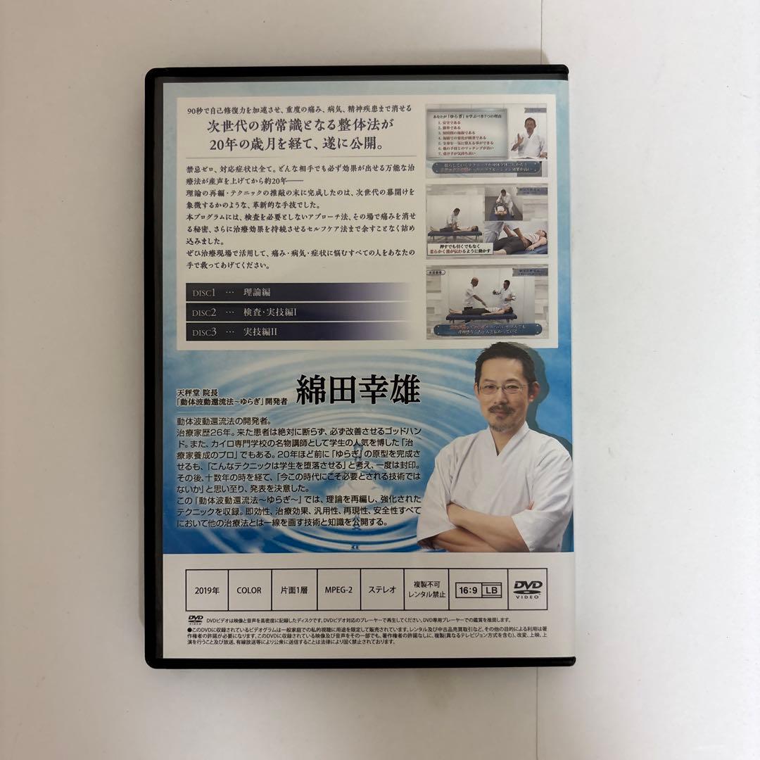 整体DVD本編3枚【動体波動還流法 ゆらぎ】綿田幸雄