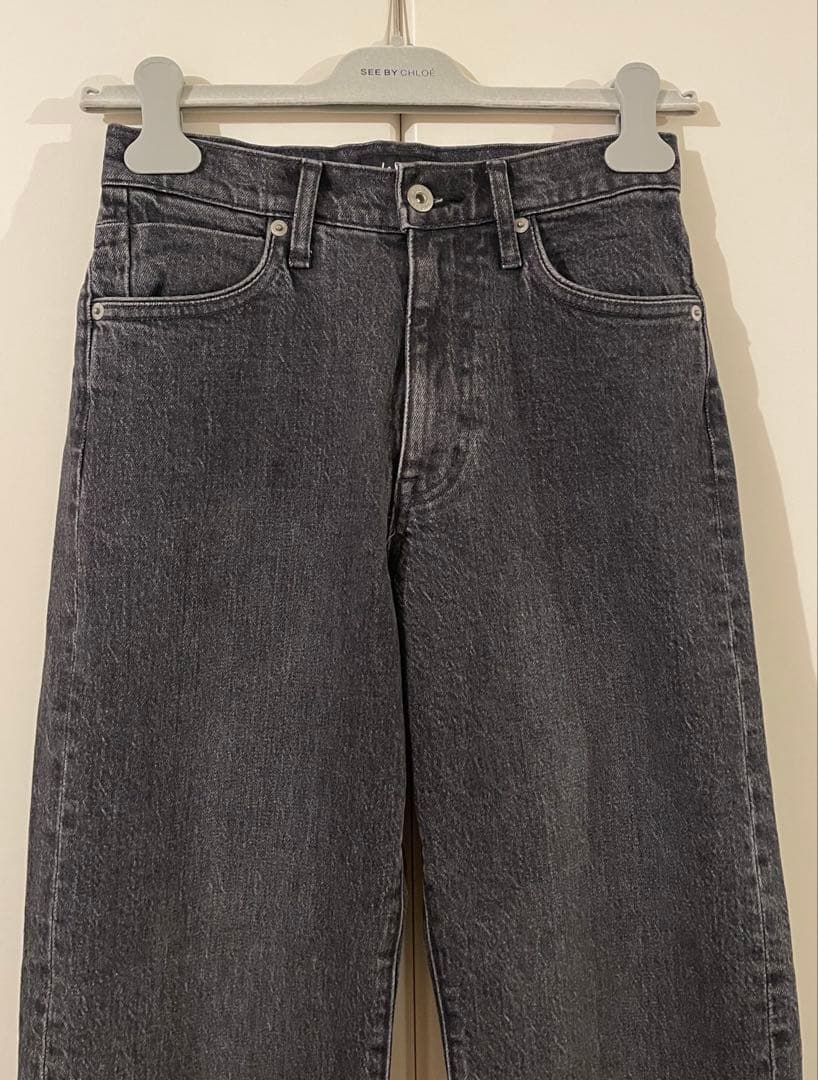 スローブイエナ LE DENIM ストレートデニムパンツ