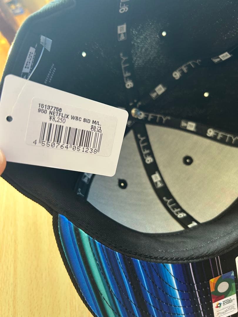 S*z様 9FIFTY wbc × Netflix サイドロゴ 新品 M/L