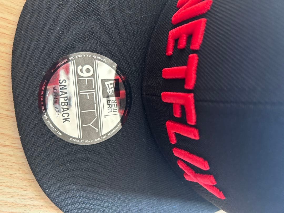 S*z様 9FIFTY wbc × Netflix サイドロゴ 新品 M/L