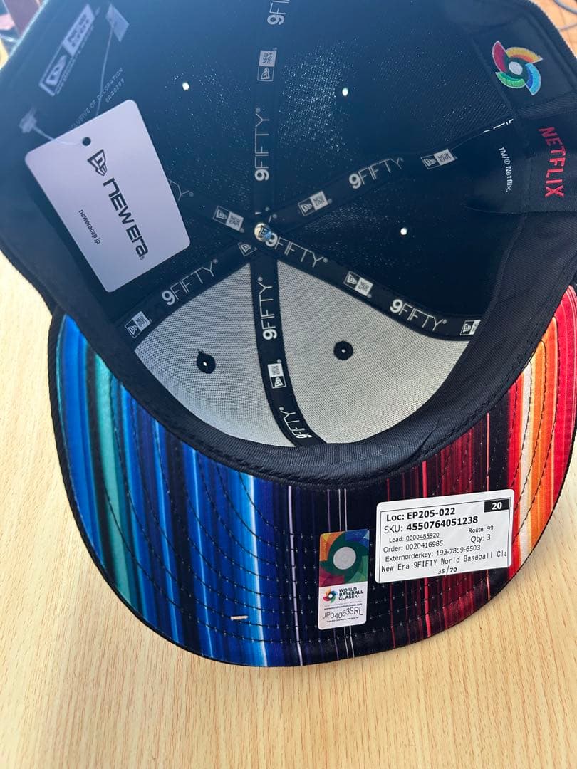 S*z様 9FIFTY wbc × Netflix サイドロゴ 新品 M/L