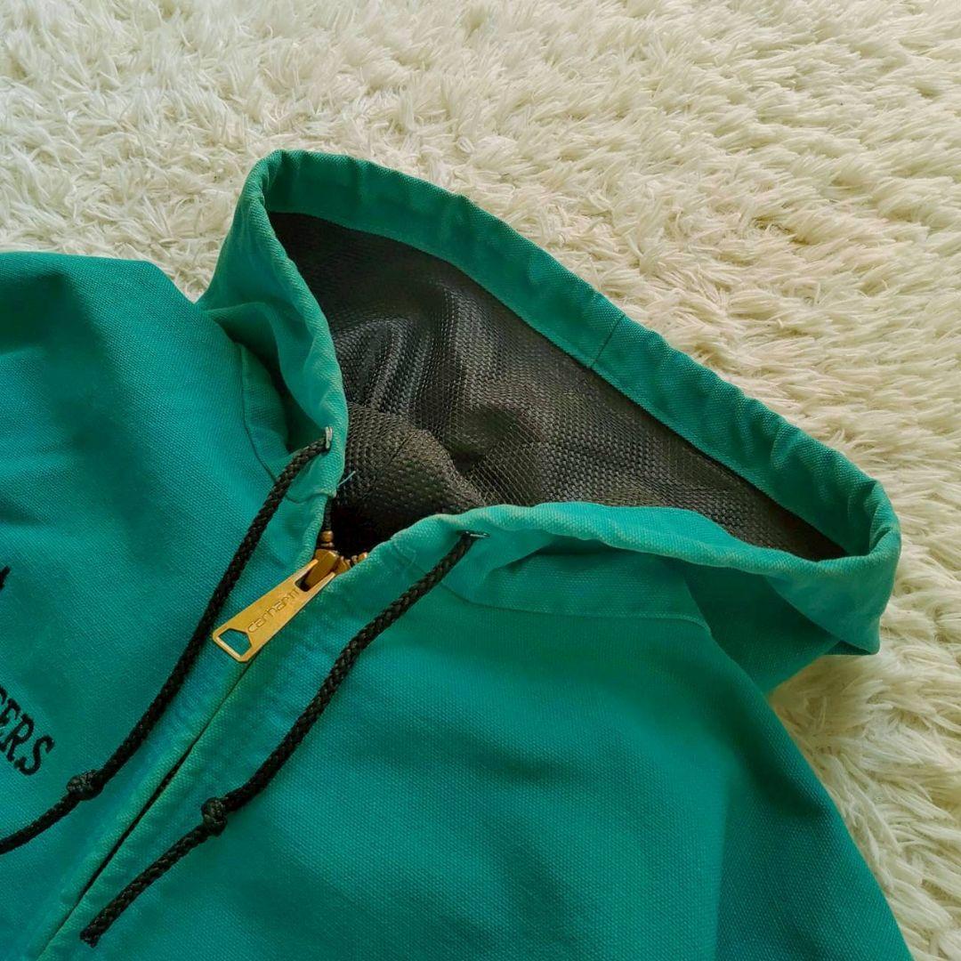 Carhartt 企業ロゴ刺繍 アクティブジャケット フード ワークジャケット
