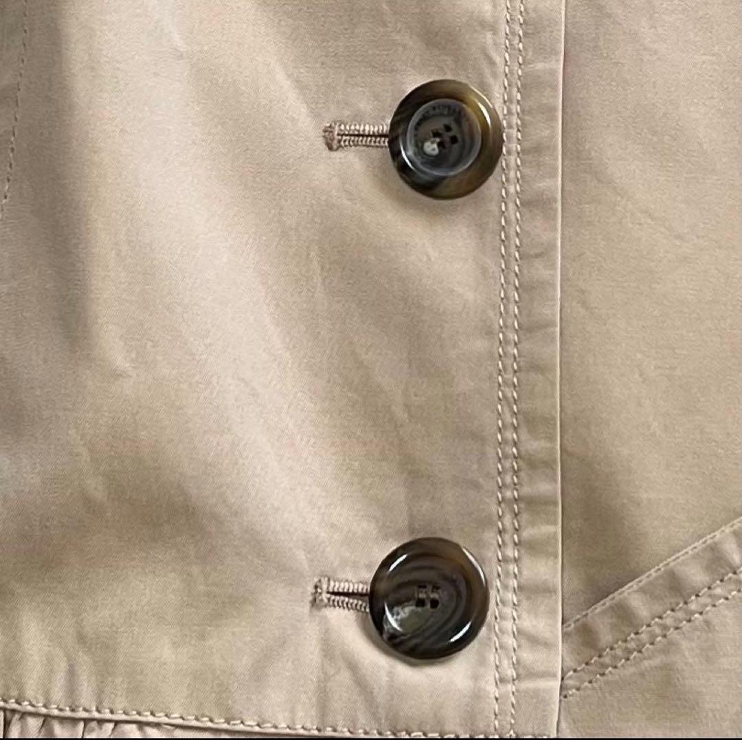BURBERRY BLUE LABELトレンチコートベージュ フレアノバチェック
