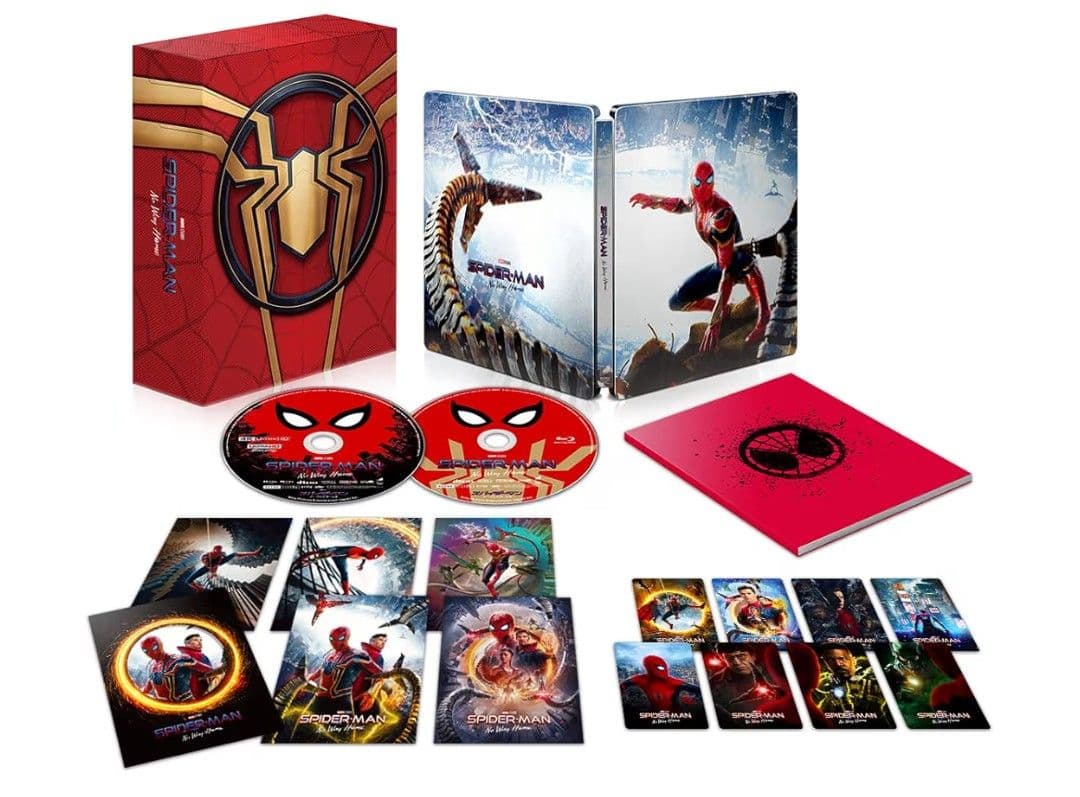 MCUスパイダーマン　ブルーレイ特別版セット