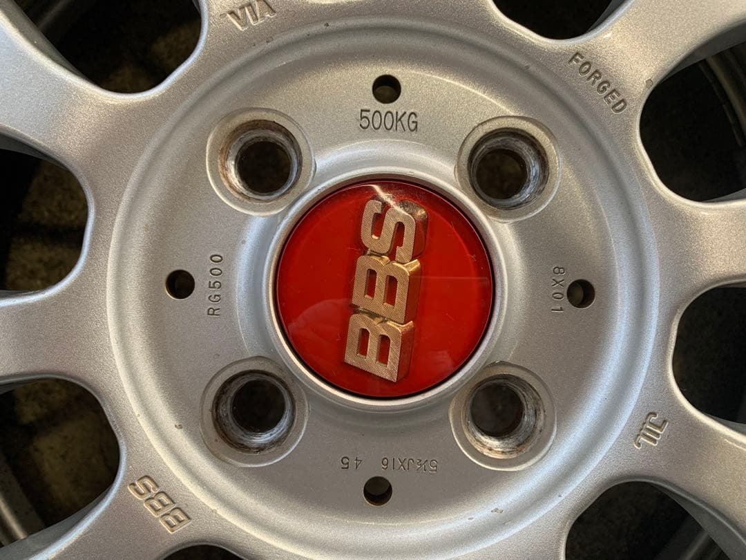 BBSホイール　RG500　16インチ　軽