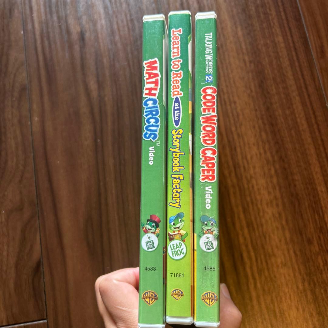 【3枚】Leap Frog DVD おうち英語　英語教育　リープフロッグ