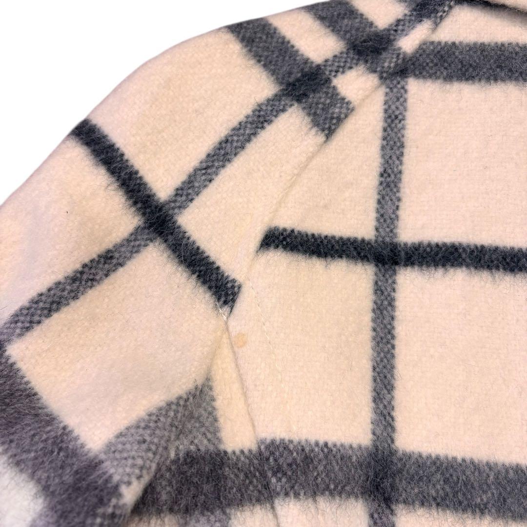 BURBERRY BLUE LABEL フレアコート チェック柄 38サイズ