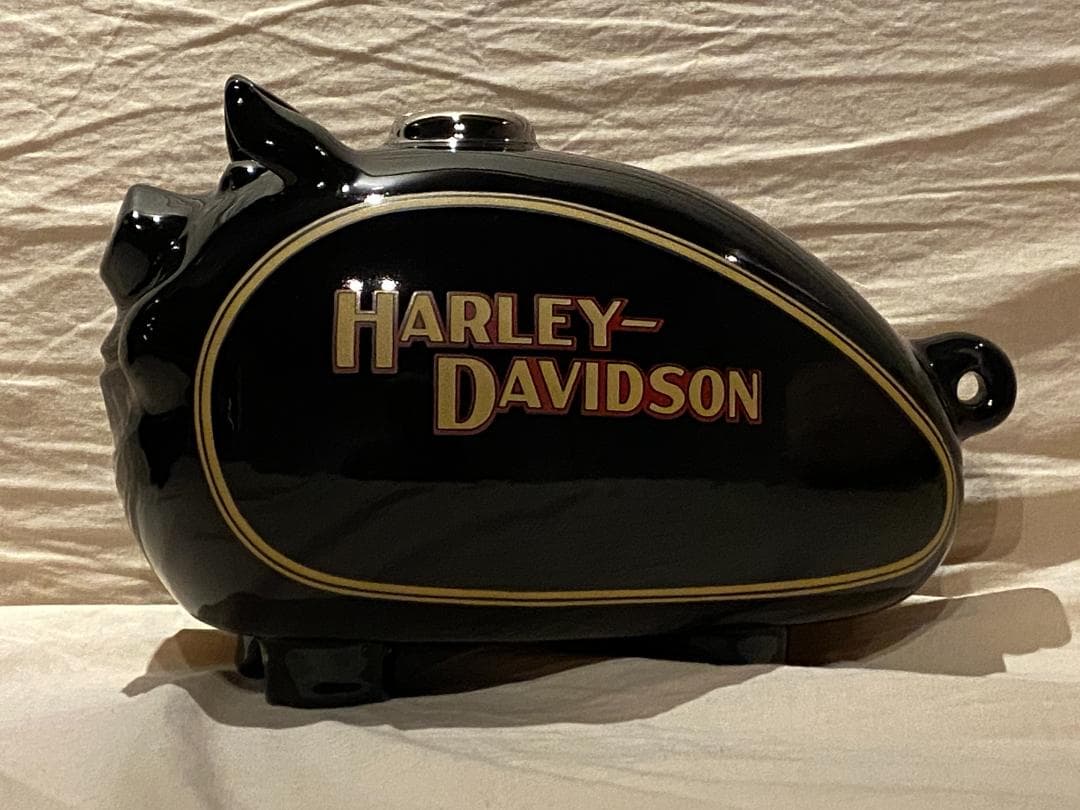 HARLEY-DAVIDSON 豚型 タンク 貯金箱