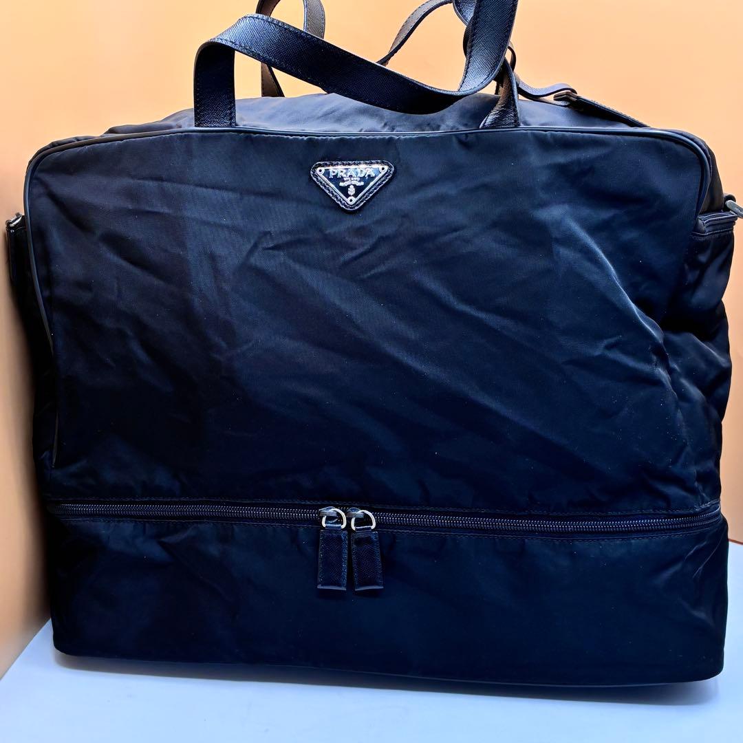 希少✨ PRADA プラダ ナイロンバッグ ボストンバッグ ボーリングバッグ