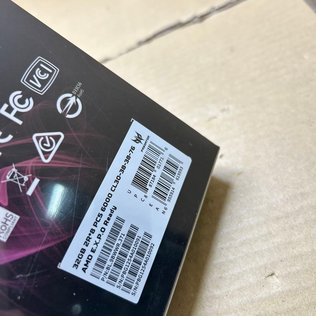 h*ち様 Acer Predator Vesta Ⅱ DDR5 64GB(32G