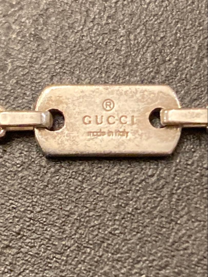 GUCCI チェーンネックレス　シルバー925刻印