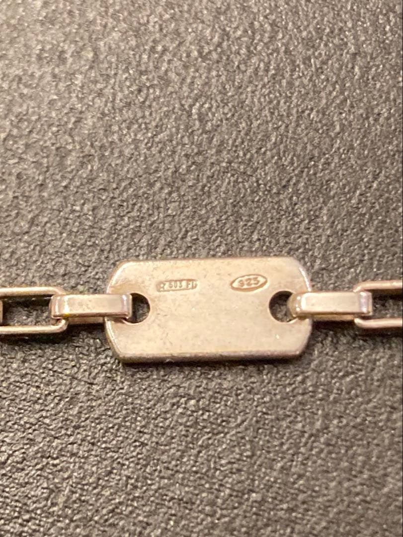 GUCCI チェーンネックレス　シルバー925刻印