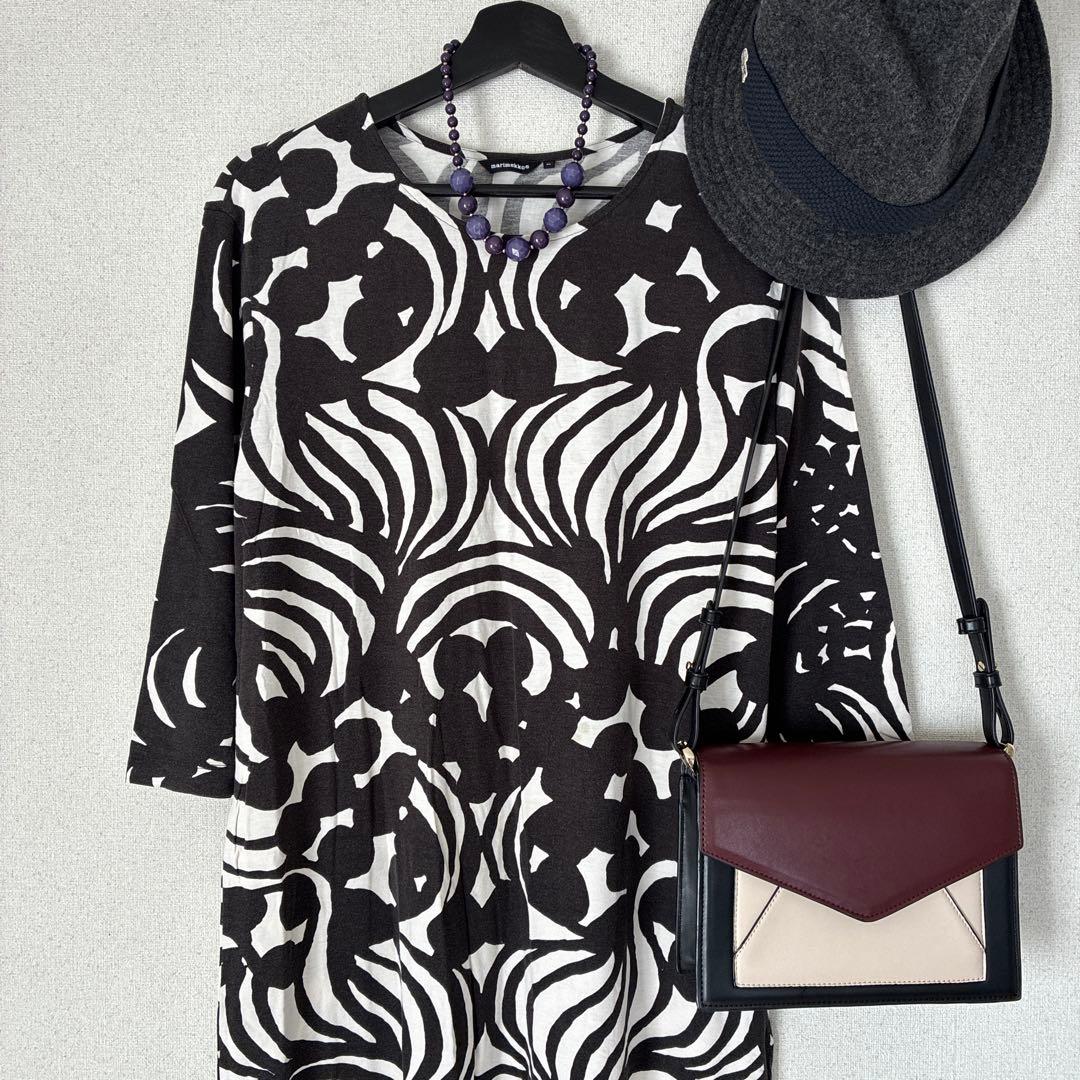 【レア】marimekko Keisarin puutarhassa ワンピース